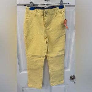Gymboree yellow pants size 6